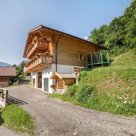 Innergasserhof Ferienwohnung Enzian San Martino In Passiria  ภายนอก รูปภาพ