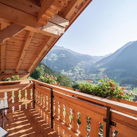 Innergasserhof Ferienwohnung Enzian San Martino In Passiria  ภายนอก รูปภาพ